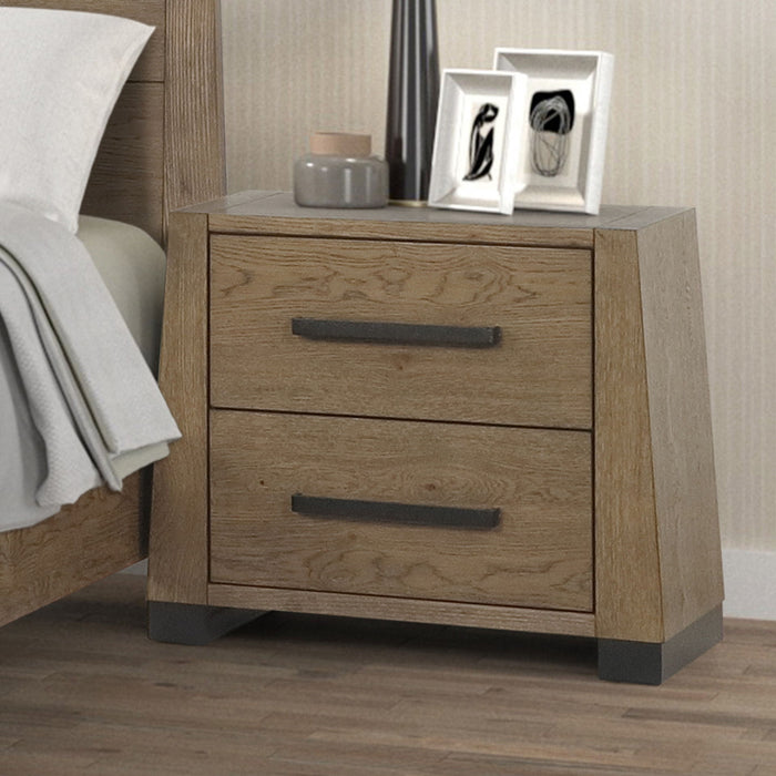 Viera - Nightstand - Natural Oak