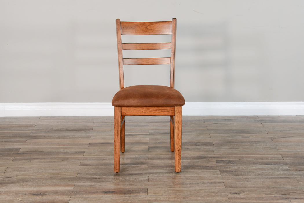 Sedona - Ladderback Chair With Wood Seat - Light Brown