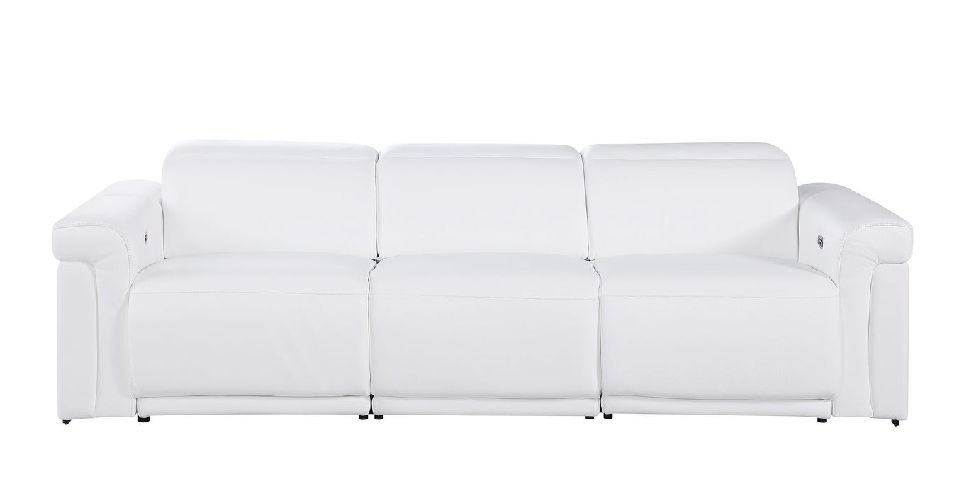 1126 - 3-Piece Modular Power Reclining Sofa In With 2 Power Recliners & Power Headrests