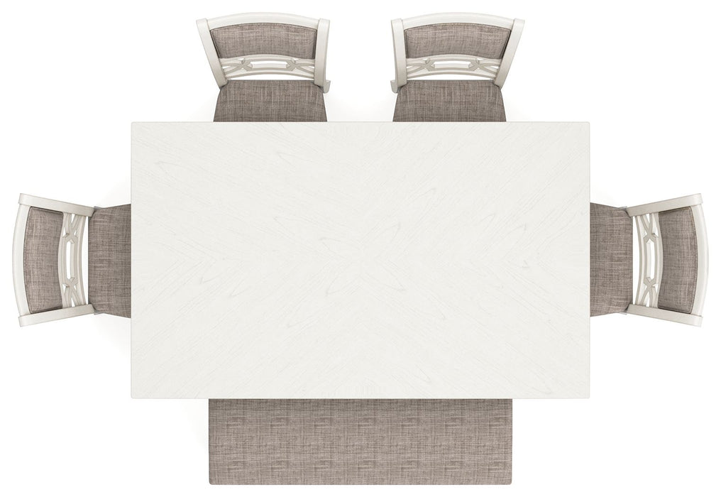 Erinberg - Dining Room Table Set (Set of 6) - Antique White