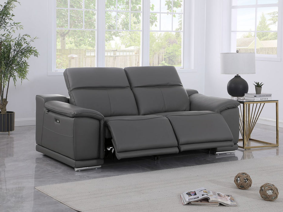 9762 - 2-Piece Modular Power Reclining Console With 2 Power Recliners In