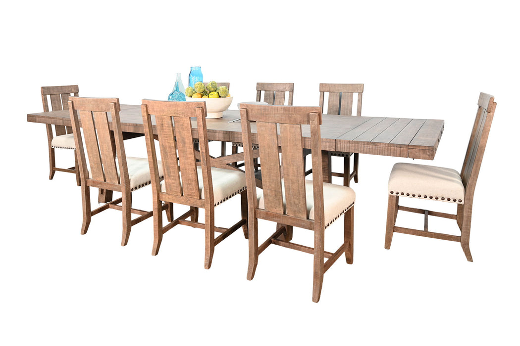 Extension 9 Piece Dining Set - Desert Rock