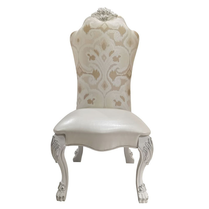 Dresden - Side Chair (Set of 2) - Fabric & Bone White