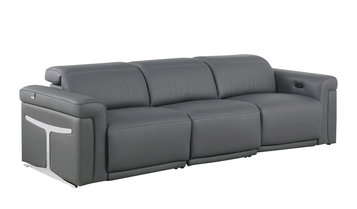 1126 - 3-Piece Modular Power Reclining Sofa In With 2 Power Recliners & Power Headrests