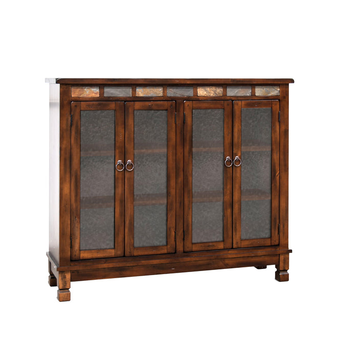 Santa Fe - Traditional Wood Bookcase - Dark Chocolate