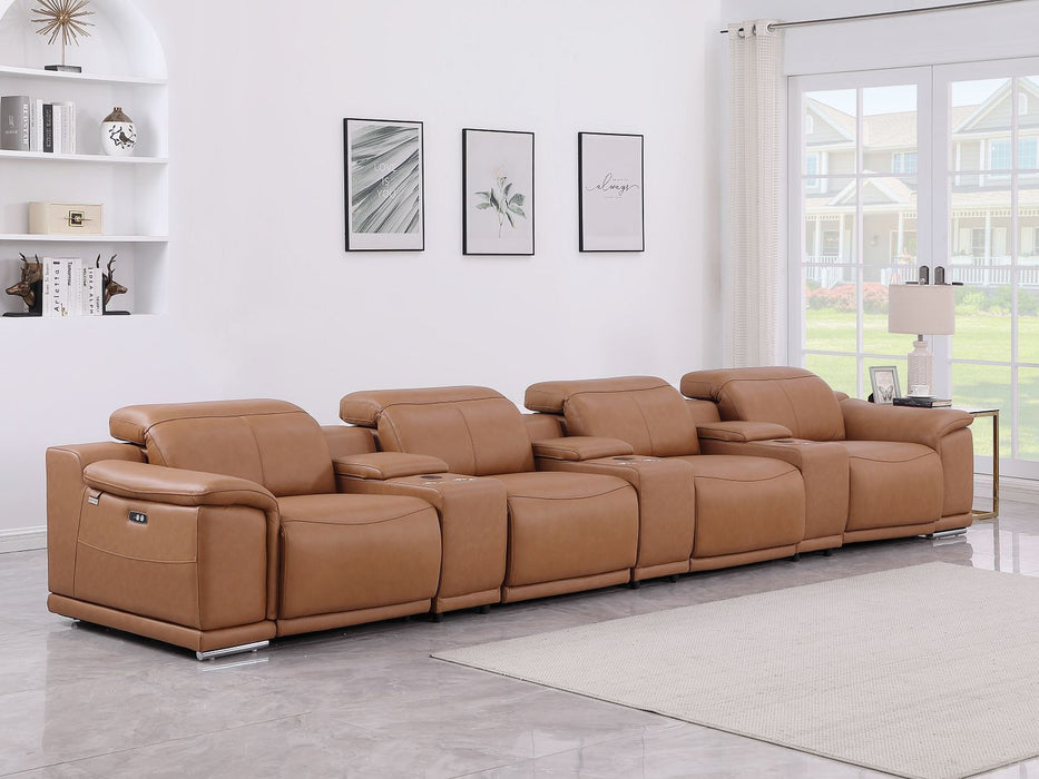 9762 - 7-Piece Modular Power Reclining Sofa With 4 Power Recliners