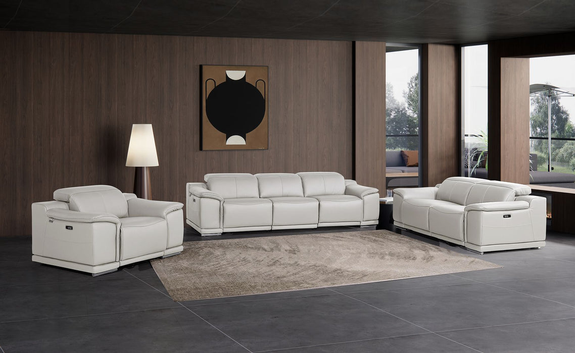 9762 - 6-Piece Modular Power Reclining Sofa, Loveseat And Chair Set With 5 Power Recliners In