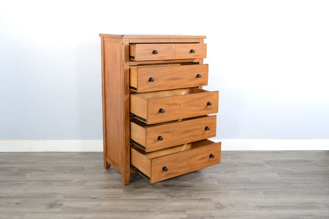Sedona - Petite Wood Chest - Rustic Oak