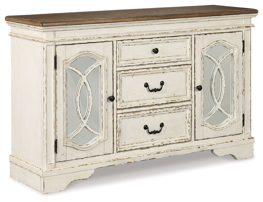 Realyn - Dining Room Server - Chipped White