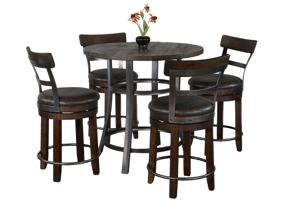 Counter Height Round Dining Set