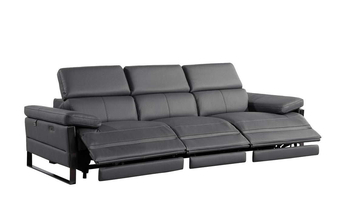1246 - Modular Power Triple Reclining Sofa, Loveseat, And Chair Set With Power Headrests