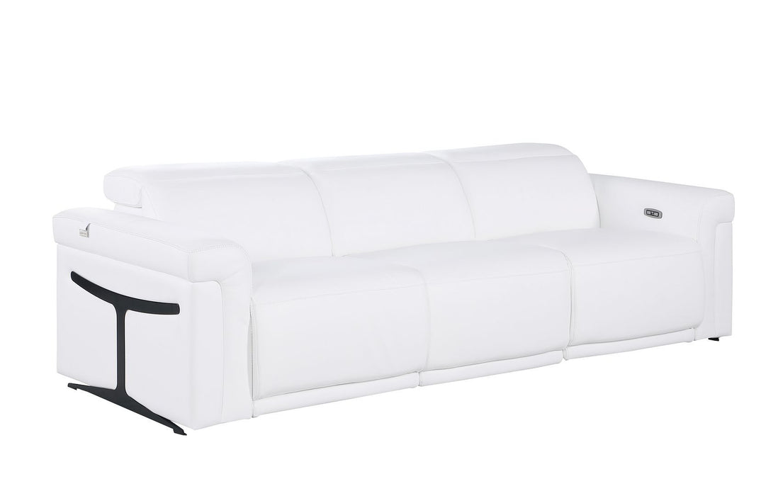 1126 - 3-Piece Modular Power Reclining Sofa In With 3 Power Recliners & Power Headrests