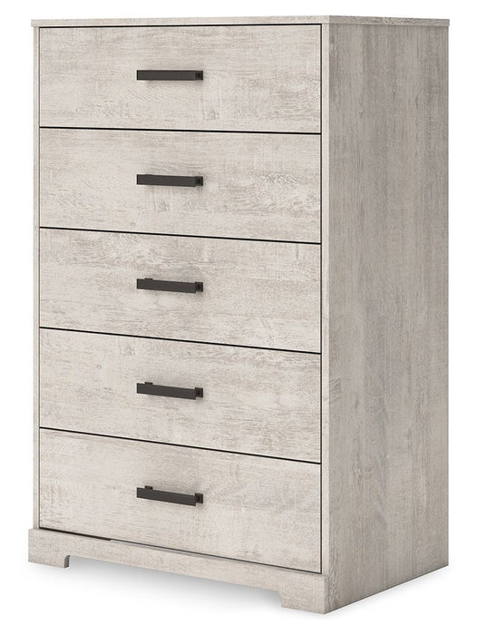 Shawburn - Five Drawer Chest - Gray