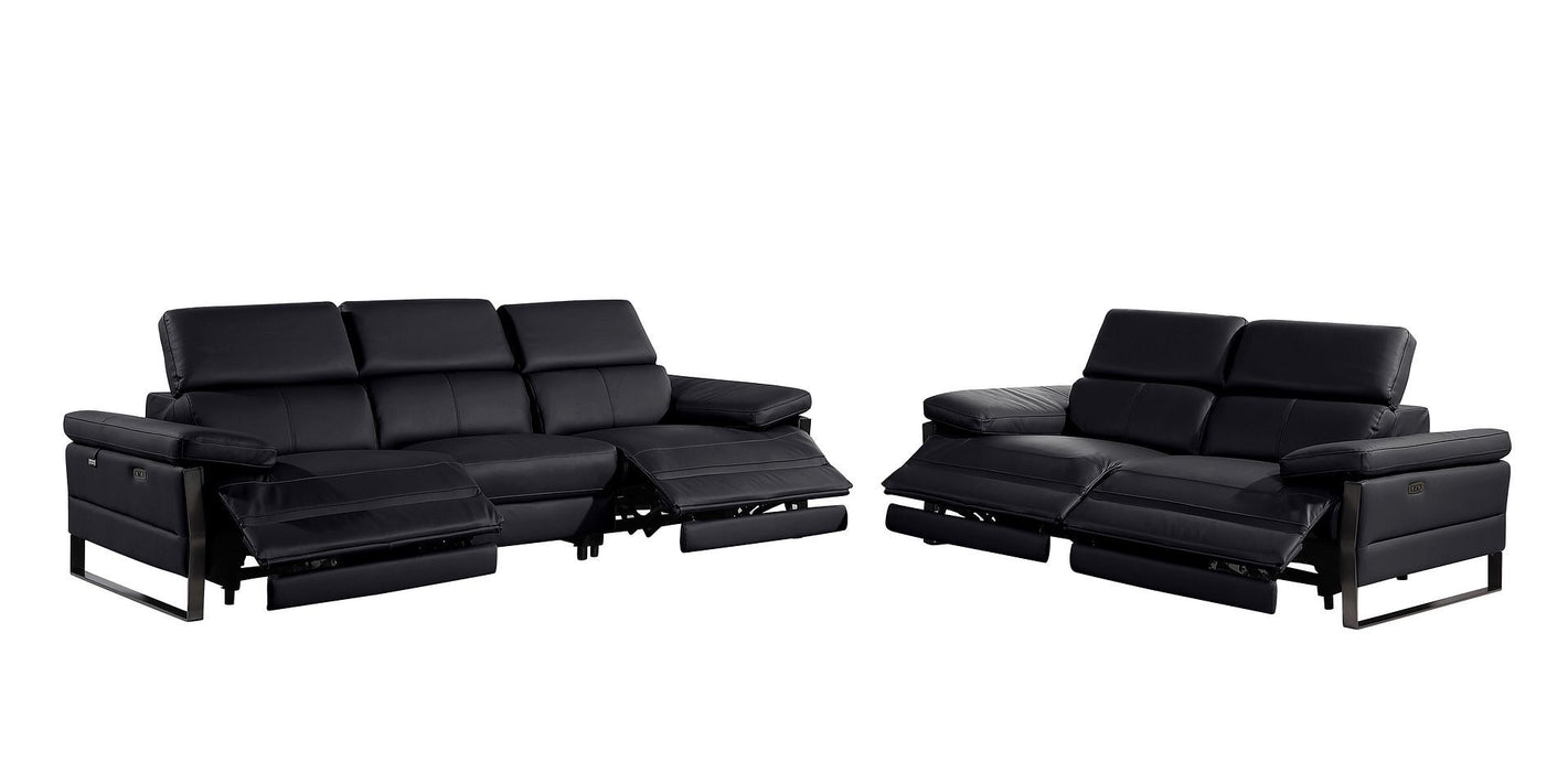 1246 - Modular Power Dual Reclining Sofa And Loveseat Set With Power Headrests