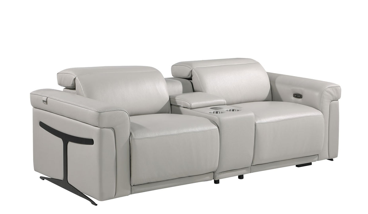 1126 - 3-Piece Modular Power Reclining Loveseat In With 2 Power Recliners & Power Headrests