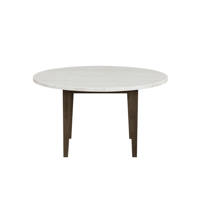 Essence - 54" Round Dining Table With Marble Top