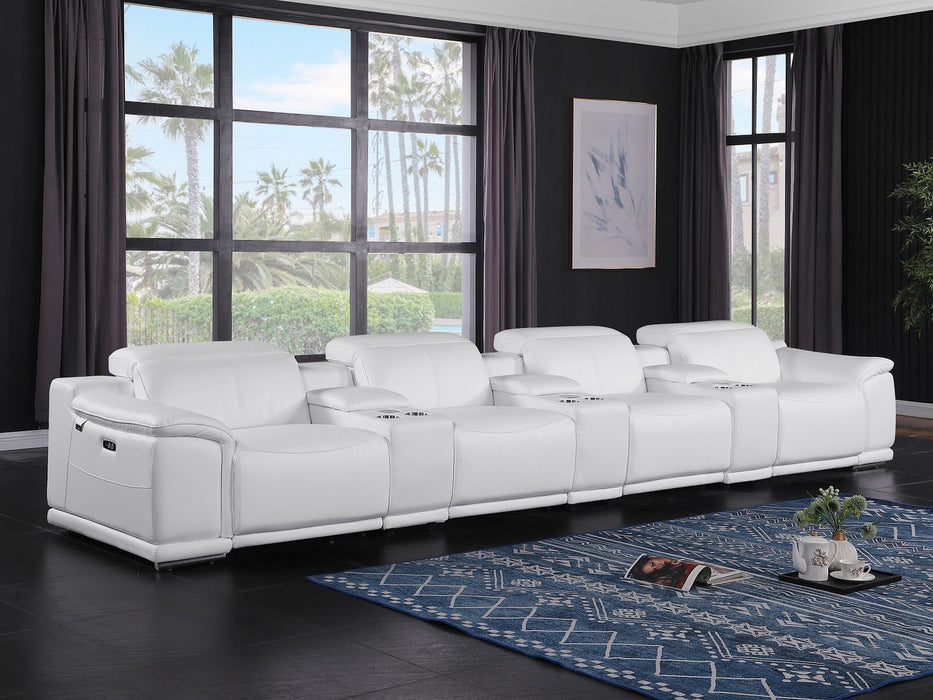 9762 - 7-Piece Modular Power Reclining Sofa With 4 Power Recliners