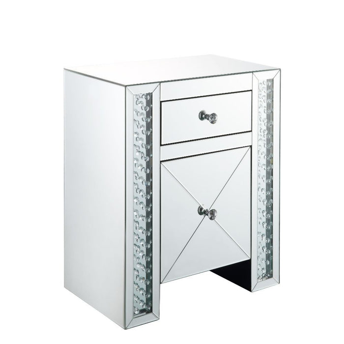 Nysa - Accent Table - Faux Crystals