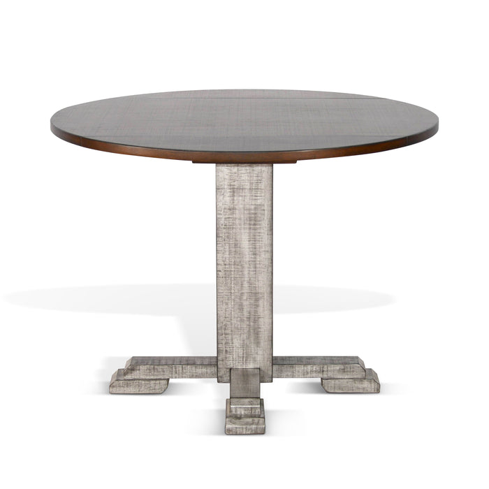 Homestead Hills - Table Base Only - Tobacco Leaf / Alpine Gray