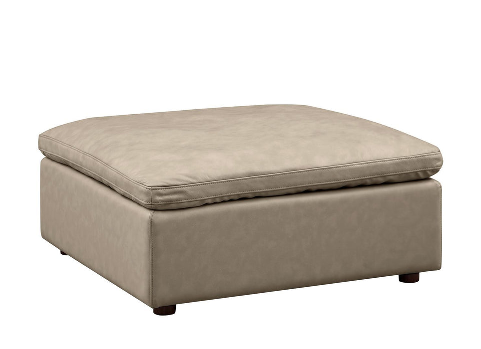 1100 - Top-Grain Italian Leather 9-Piece Sectional With Chaise