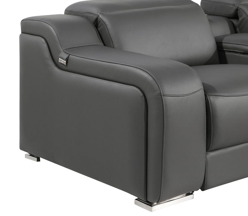 1116 - 12-Piece U-Shaped Sectional Sofa In With 4 Power Recliners & Power Headrests