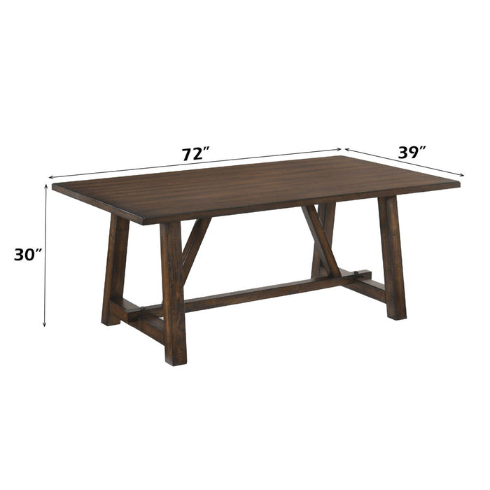 Kaelyn - Dining Table - Dark Oak