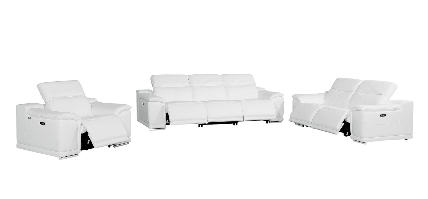 9762 - 6-Piece Modular Power Reclining Sofa, Loveseat And Chair Set With 6 Power Recliners In