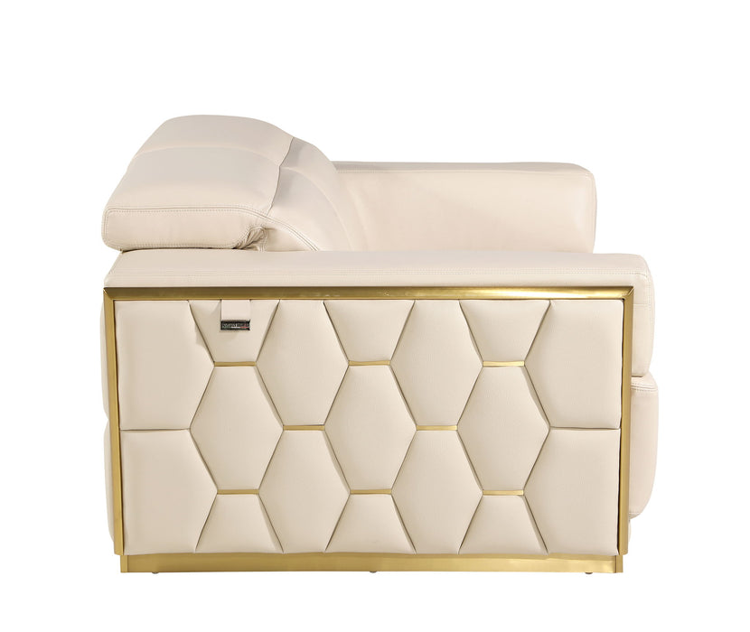 1111 - Leather Loveseat