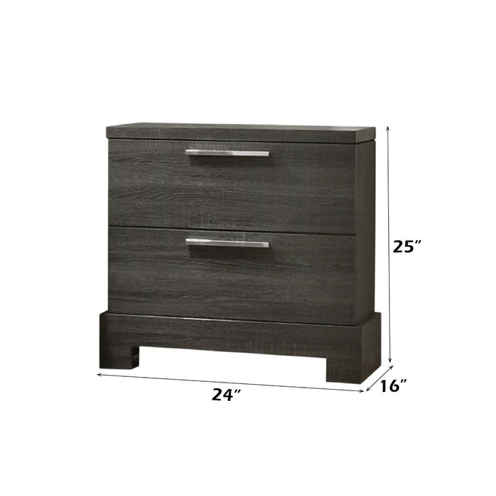 Lantha - Nightstand - Gray Oak