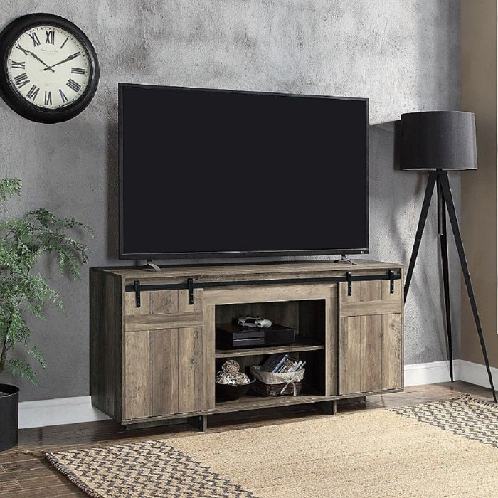 Bellarosa - TV Stand Same As 91608) - Gray Washed