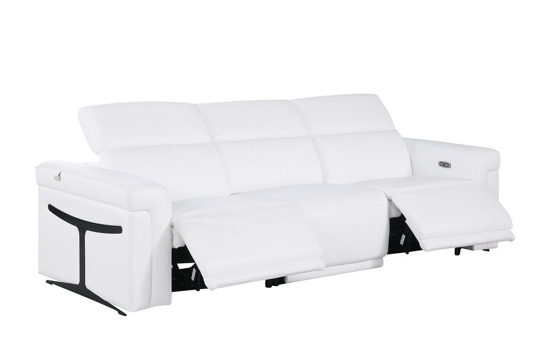 1126 - 6-Piece Modular Power Reclining Sofa, Loveseat & Chair Set In With 5 Power Recliners & Power Headrests