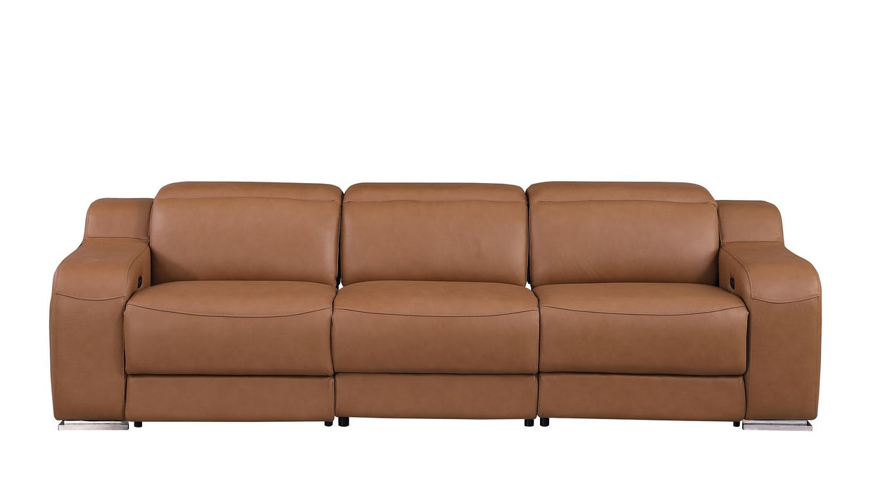1116 - 7-Piece Modular Power Reclining Sofa, Loveseat & Chair Set In With 6 Power Recliners & Power Headrests