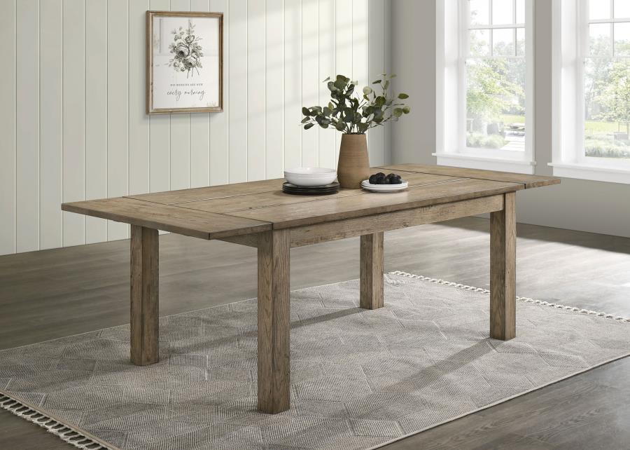 Cardova - 87" Solid Wood Extension Dining Table - Vineyard Oak