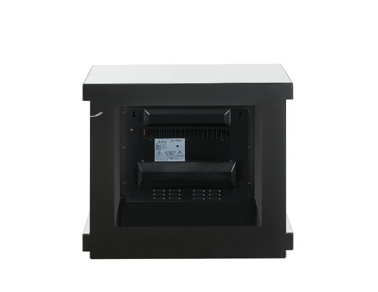 Noralie - Fireplace - Mirrored & Faux Diamonds