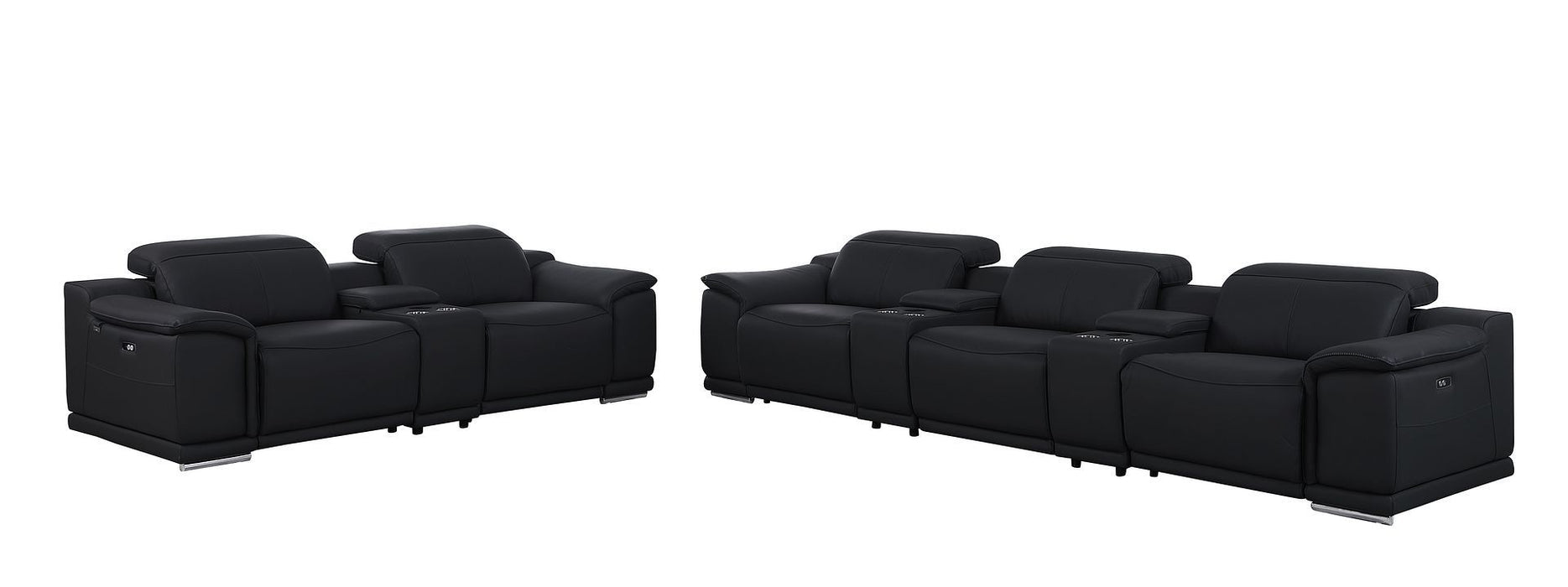 9762 - 8-Piece Modular Power Reclining Sofa And Console Loveseat Set With
