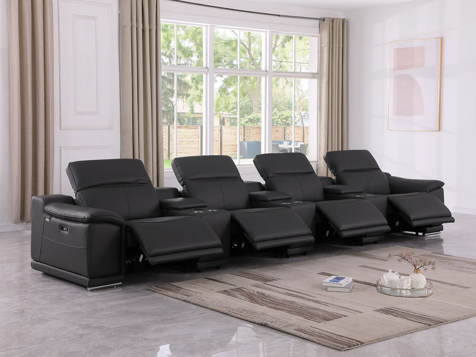 9762 - 7-Piece Modular Power Reclining Sofa With 4 Power Recliners