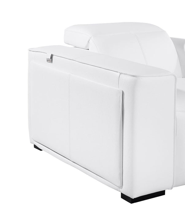 1224 - 5-Piece Modular Power Reclining Sofa In With 3 Power Recliners & Power Headrests