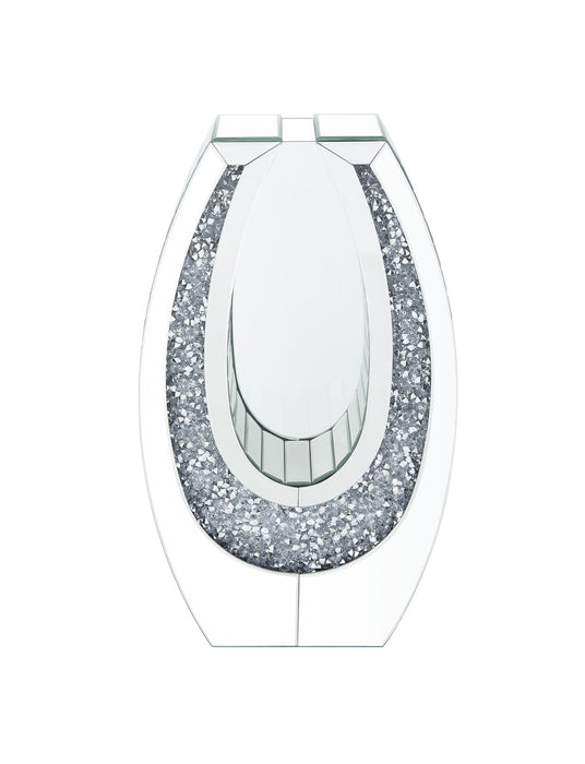 Noralie - Accent Decor - Mirrored & Faux Diamonds