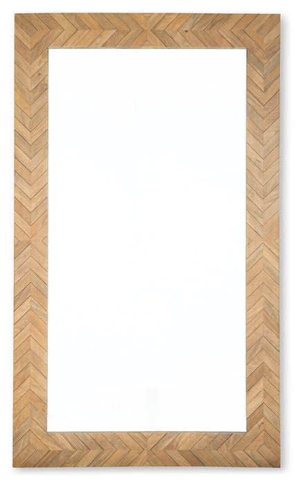 Waylane - Floor Mirror - Brown