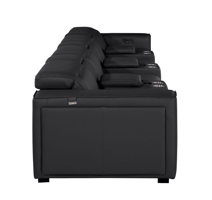 1224 - 7-Piece Modular Power Reclining Sofa In With 4 Power Recliners & Power Headrests
