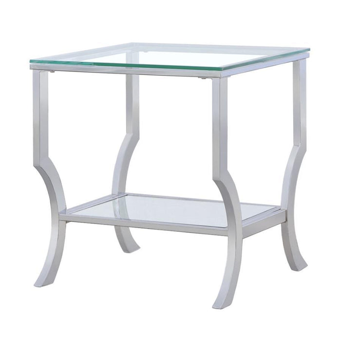 Saide - Rectangular Glass Top Table