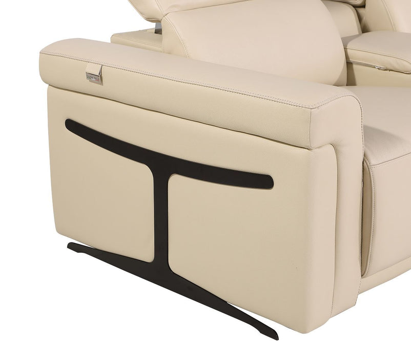 1126 - 6-Piece Modular Power Reclining Sofa, Loveseat & Chair Set In With 5 Power Recliners & Power Headrests