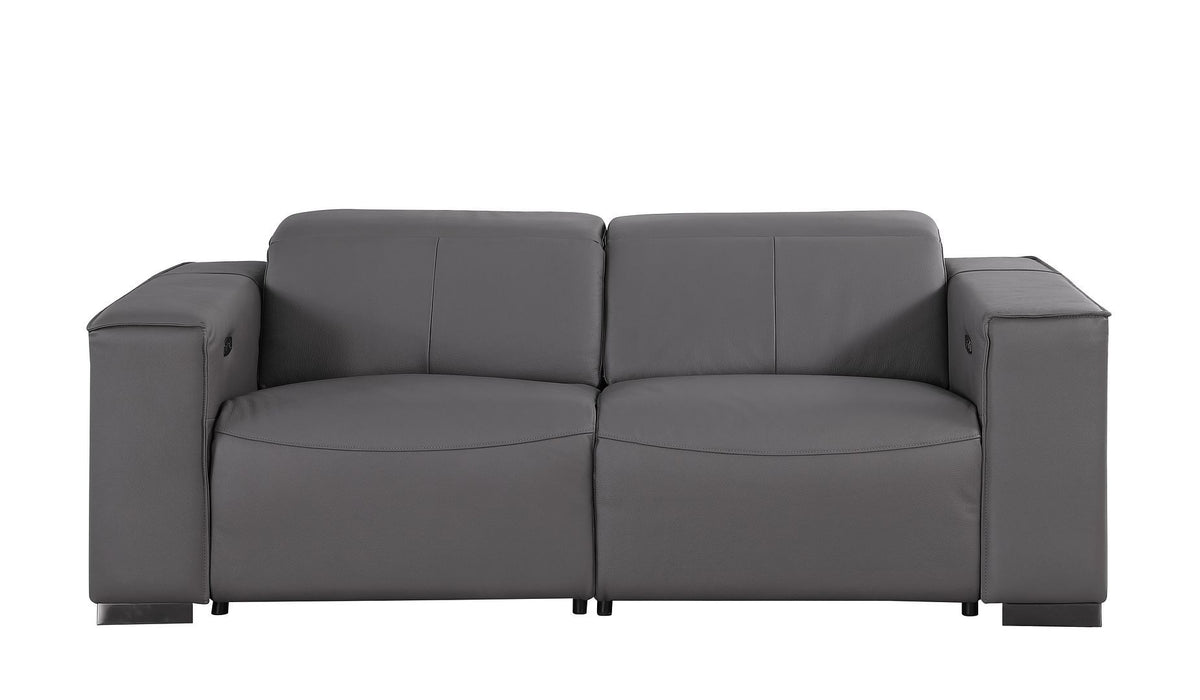 1208 - Dual Power Reclining Loveseat