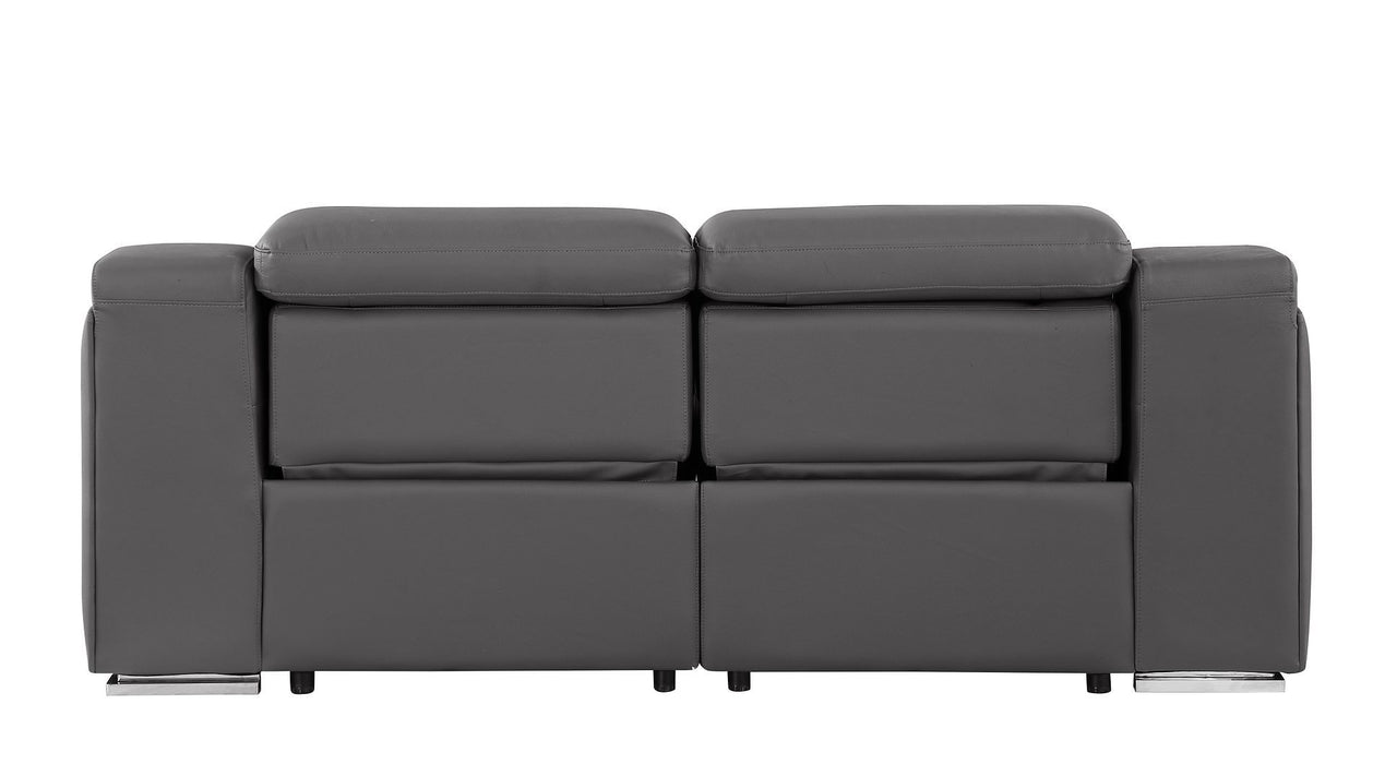 1116 - 2-Piece Modular Power Reclining Loveseat In With 2 Power Recliners & Power Headrests