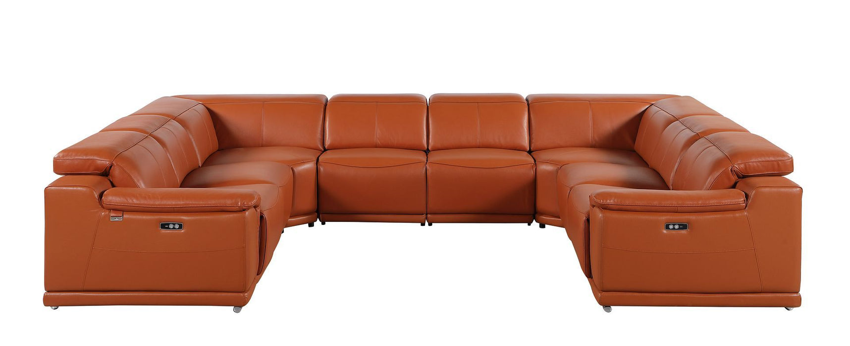 9762 - 8-Piece U-Shaped Sectional Sofa With 4 Power Recliners