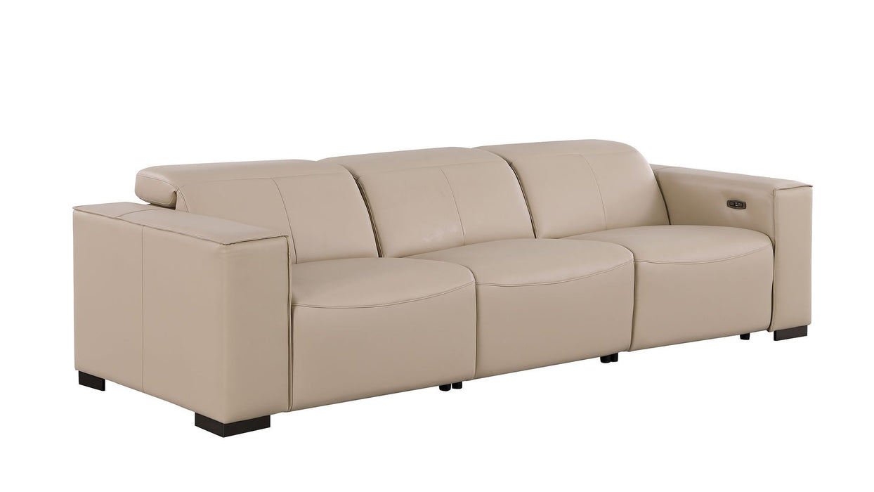 1208 - Power Reclining Sofa - Beige