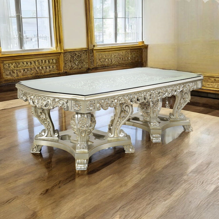 Sorina - Dining Table - Antique Gold