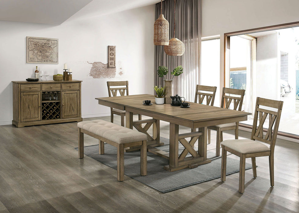 Templemore - Dining Table - Light Brown