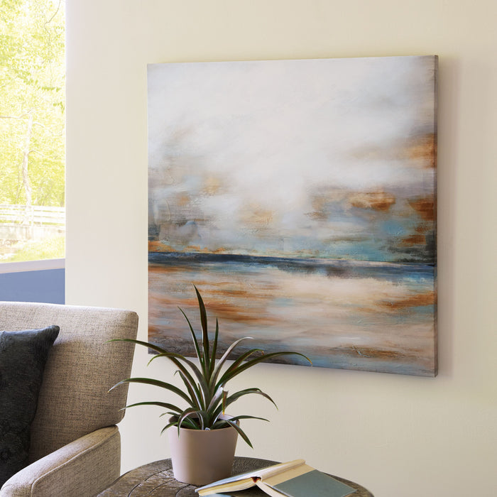 Weatheridge - Wall Art - Grey / Gold