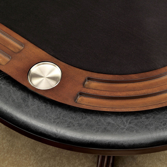 Melina - Game Table - Brown Cherry